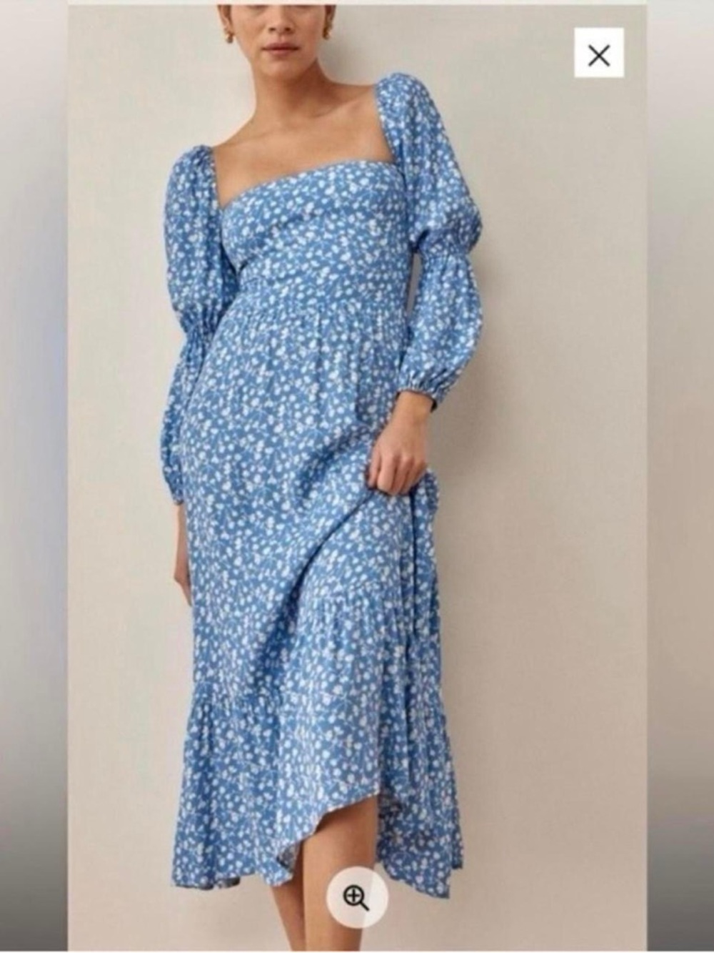 Reformation Micah dress in the color Marie